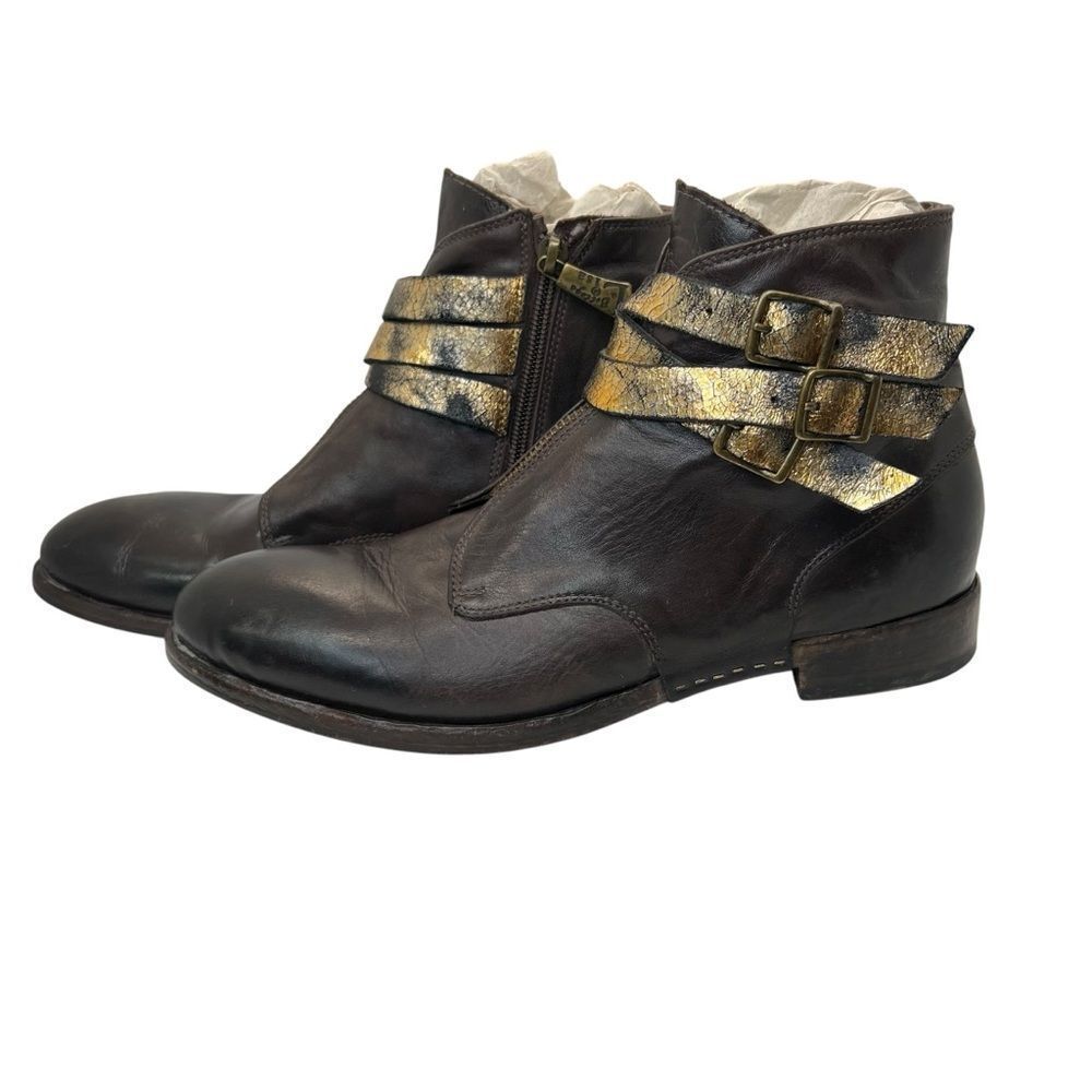 La Bottega di Lisa Italian ankle boots Women 40 Genuine Leather Made in Italy